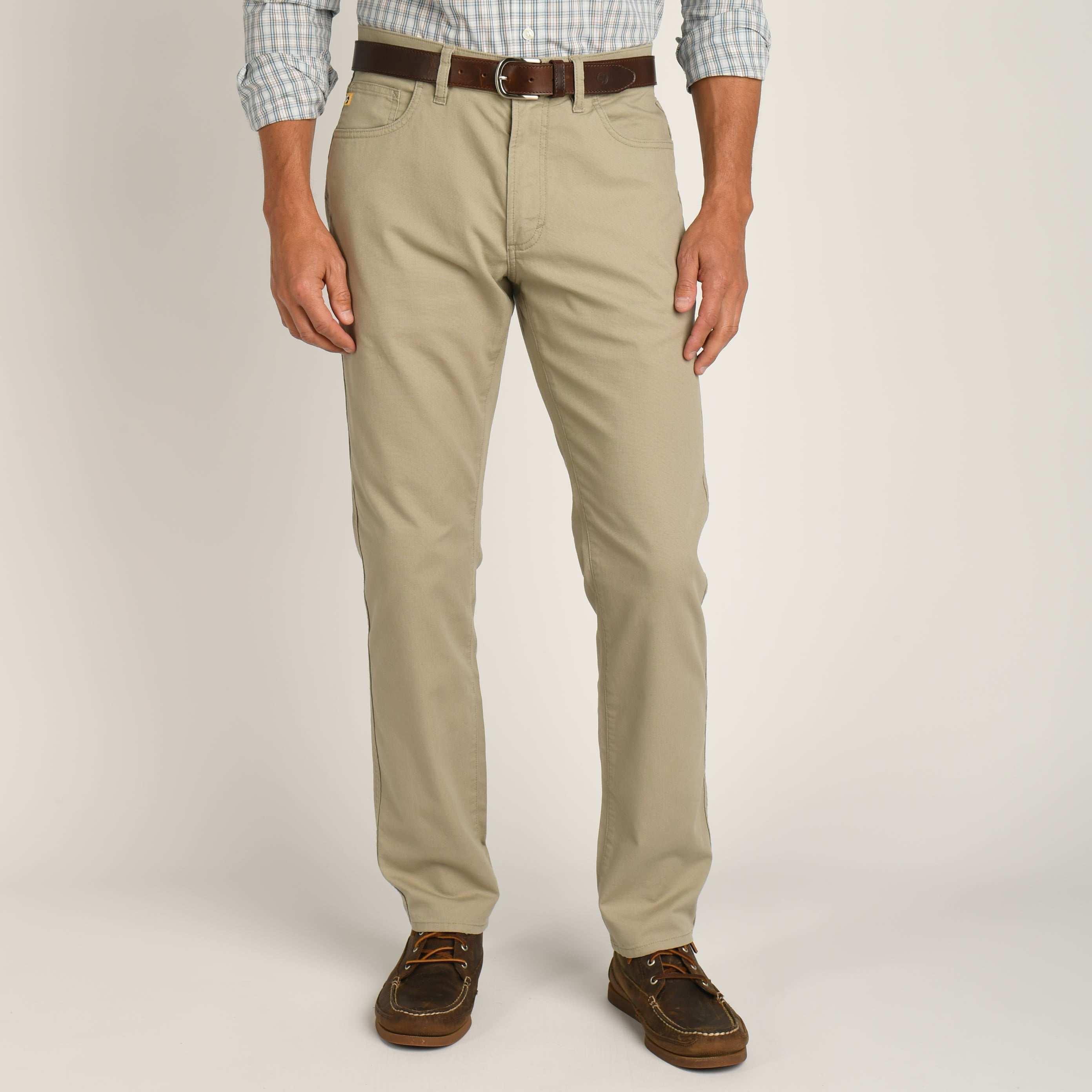 Classic Fit Pinpoint Canvas Five-Pocket