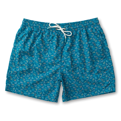 6" Print Sailport Swim Short