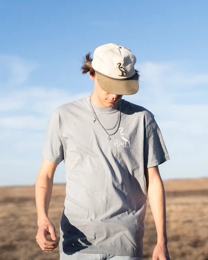 Dirty Marsh Outfitters Fish Camp Essentials Tee – Grey