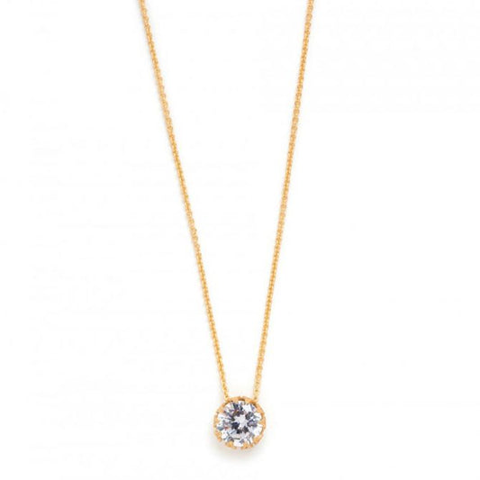 Sea La Vie Dance Necklace with Gem Pendant