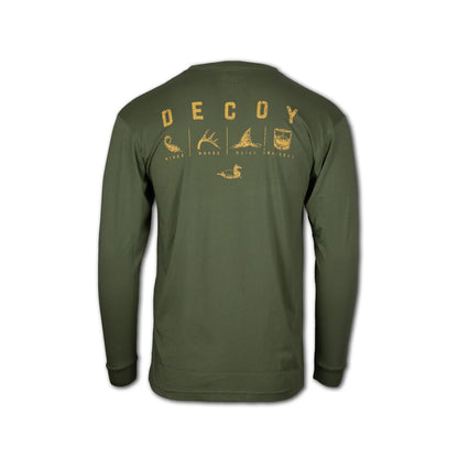 Decoy Elements Long Sleeve T-Shirt | Dixie Decoys