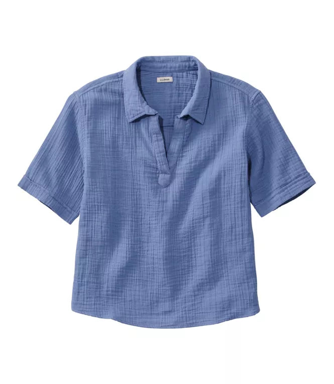 Women's Cloud Gauze Polo Shirt