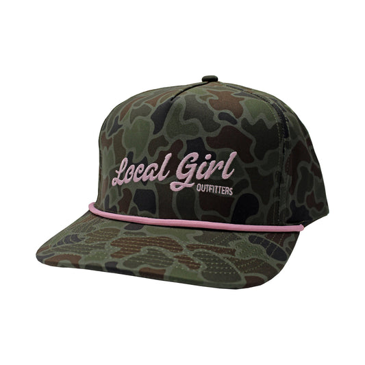 Cursive Charm Rope Hat | Local Girl