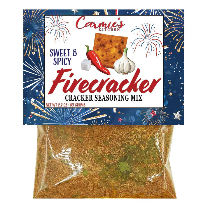 Carmie's Kitchen - Sweet & Spicy Firecracker Cracker Mix - Americana Collection