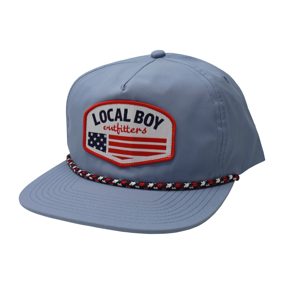 Flag Badge Low - Profile Rope Hat
