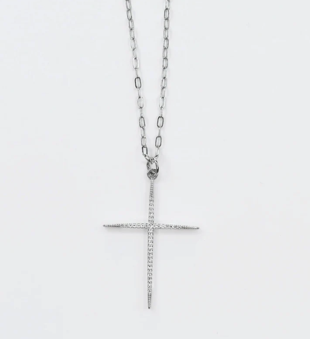 Full Of Grace Cross Necklace