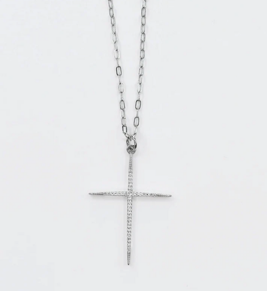 Full Of Grace Cross Necklace