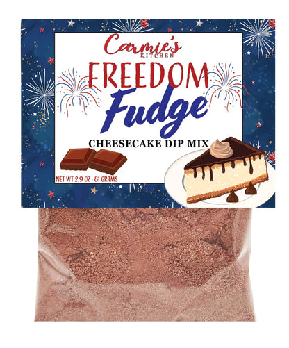 Carmie's Kitchen - Freedom Fudge Cheesecake Dip Mix - Americana Collection