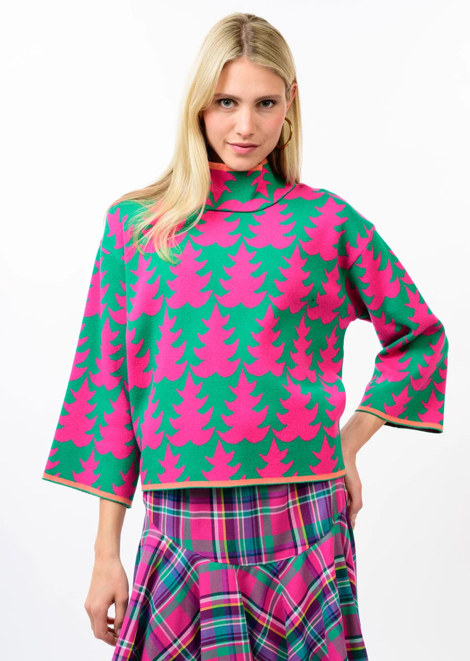 Pink Pines Sweater | Ivy Jane