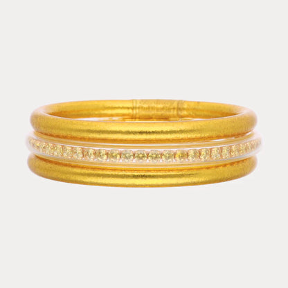 Queen All Weather Bangle® Stack