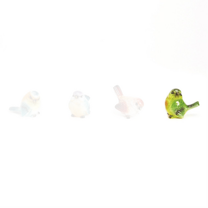 Hand-Painted Birds