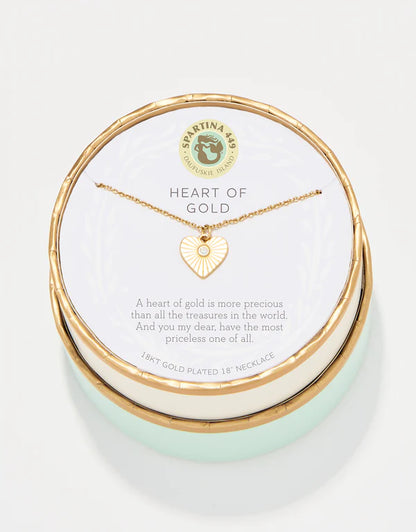 Sea La Vie Necklace Heart of Gold