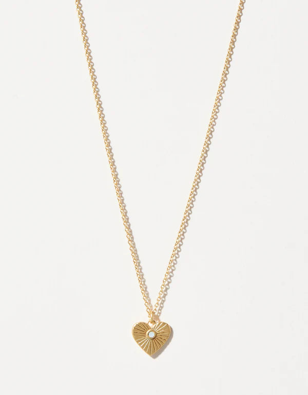 Sea La Vie Necklace Heart of Gold