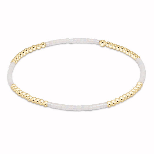 Hope Blissful Bracelet - Silky White