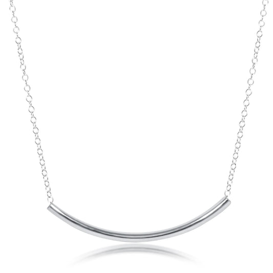 16” Necklace Sterling-Bliss Bar Sterling