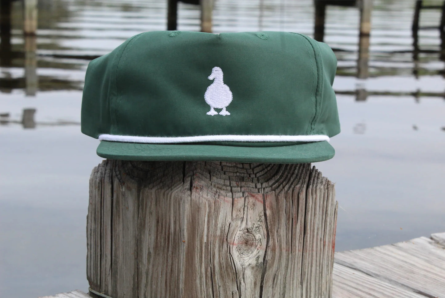 TWC Green Flat Bill Hat | The Waterfowl Company