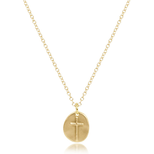 Gold Inspire Small Gold Charm