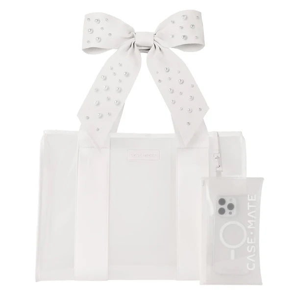 Jelly Tote Bage with Phone Pouch