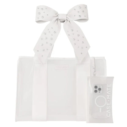 Jelly Tote Bage with Phone Pouch