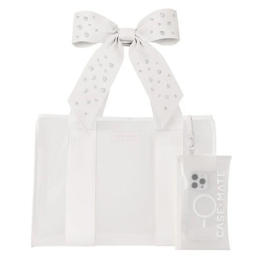 Jelly Tote Bage with Phone Pouch