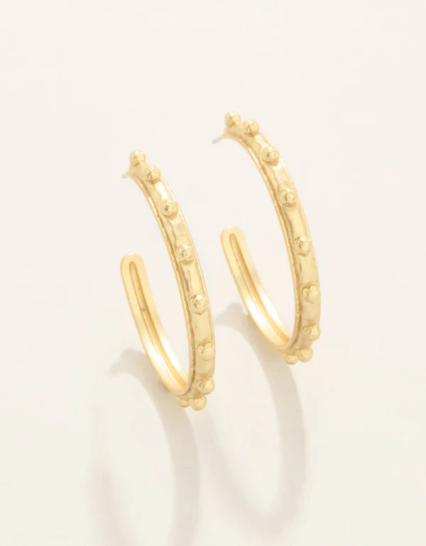 Mercer House Skinny Hoop Earrings