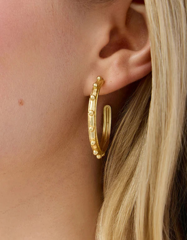 Mercer House Skinny Hoop Earrings