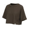 Brown poncho on a white background