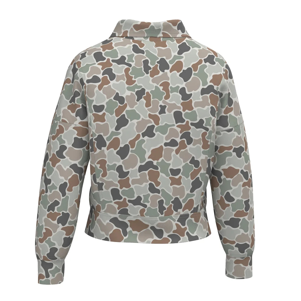 Local Girl Velvet Fleece Quarter Zip