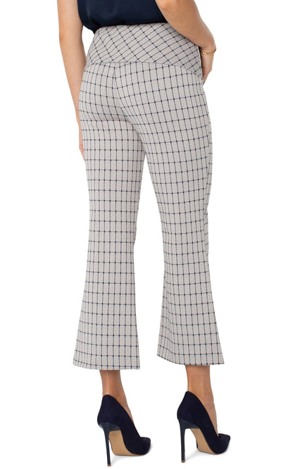 Stella Knit Crop Kick Flare With Welt Pockets | Liverpool
