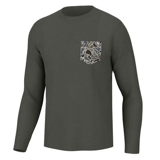 L/S Heather Blend Crew