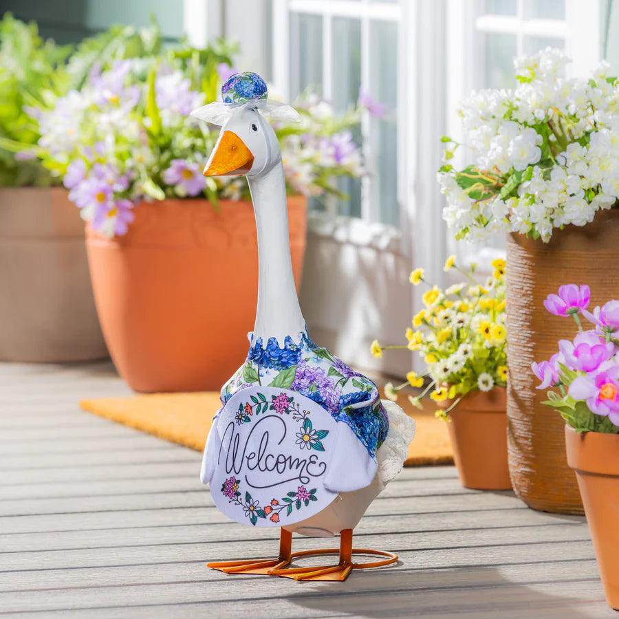 Giddy the Goose Hydrangea Happiness Outfit