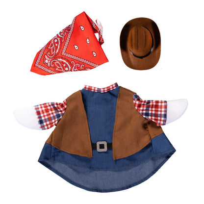 Giddy the Goose Wild West Outfit