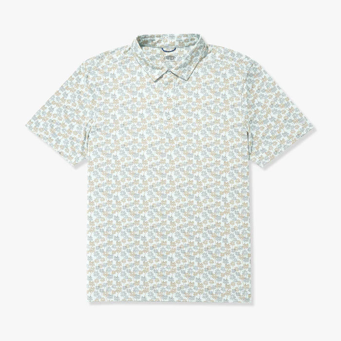 Boatbar Printed Performance Polo Shirt | Aftco
