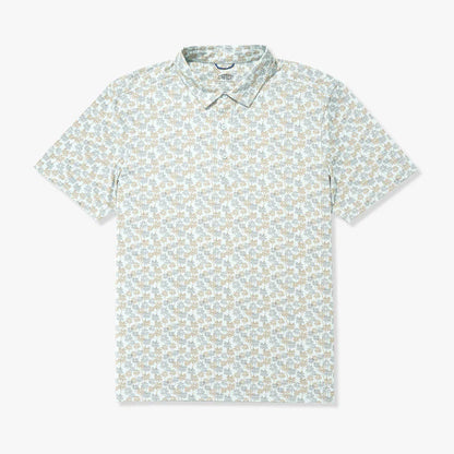 Boatbar Printed Performance Polo Shirt | Aftco