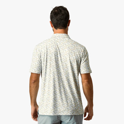 Boatbar Printed Performance Polo Shirt | Aftco
