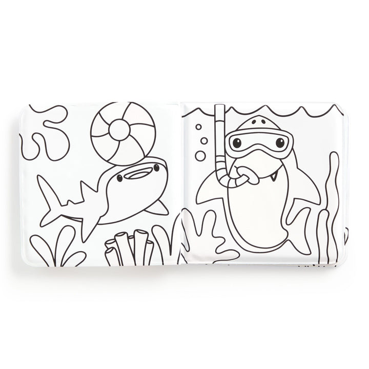 Shark Splash! Color Magic Bath Book