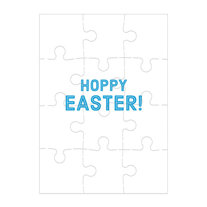 Hoppy Easter! Greeting Card Puzzle