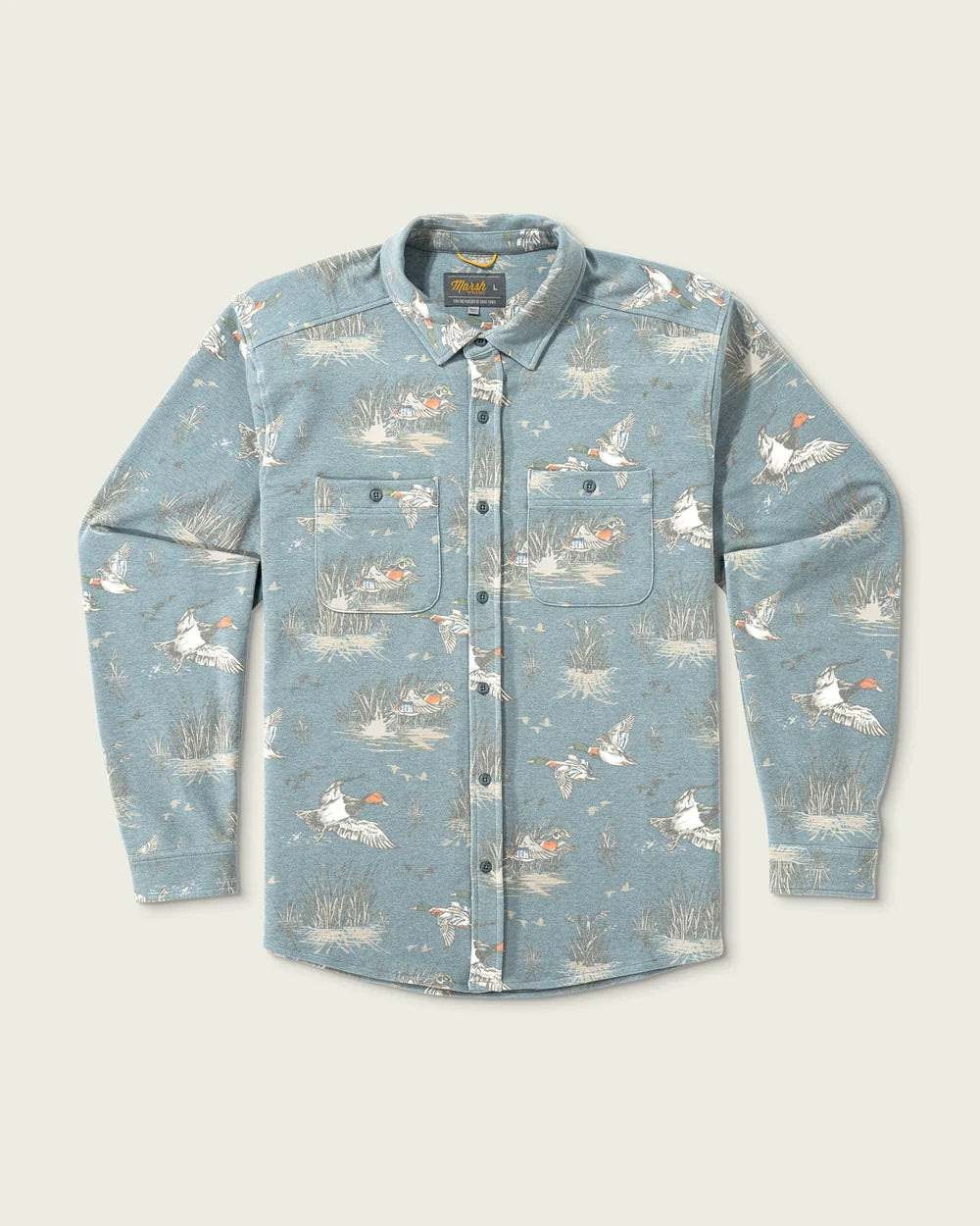 Fireside Button Up Overshirt
