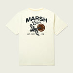 Marsh Wear High Flyer Short Sleeve T-Shirt in Vintage White featuring an outdoor-inspired graphic, crew neckline, and casual everyday fit.