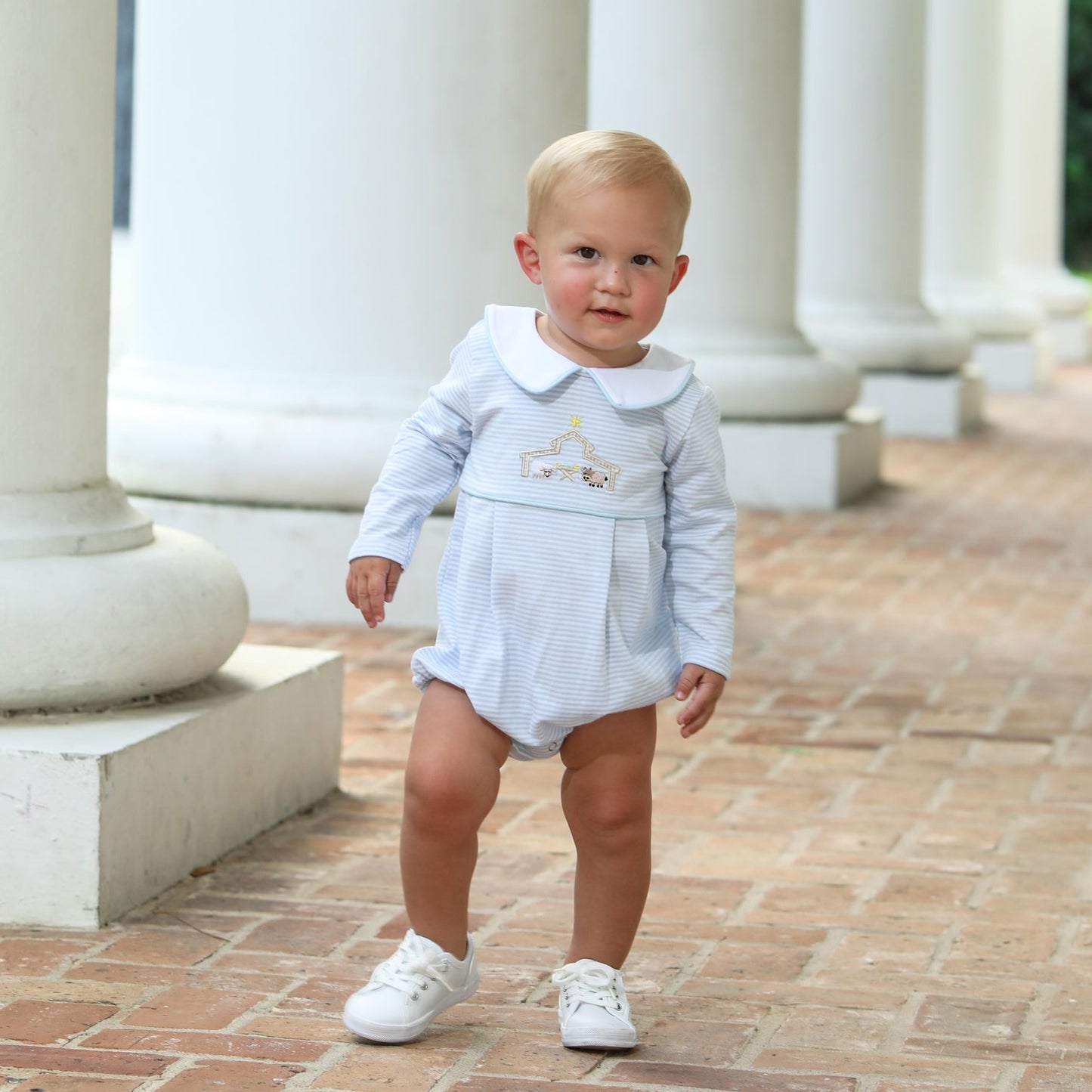 Blue Nativity Bubble | Trotter Street