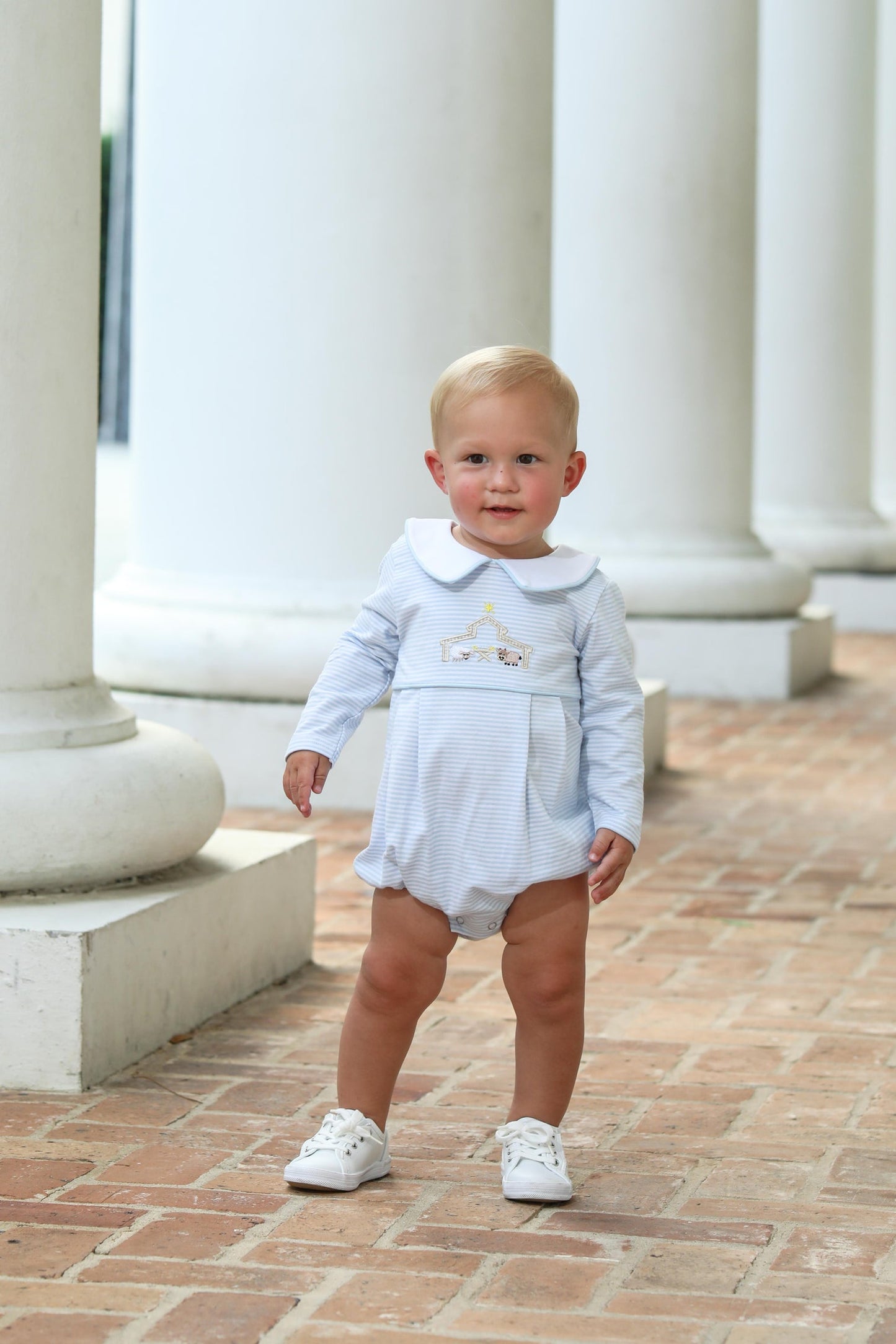 Blue Nativity Bubble | Trotter Street