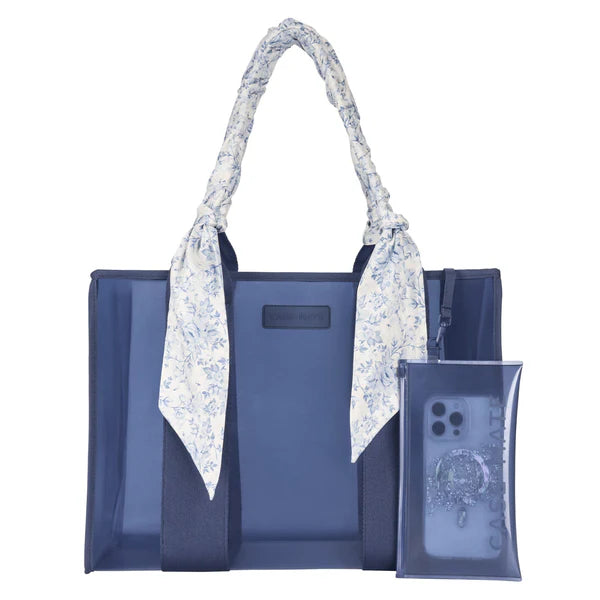 Jelly Tote Bage with Phone Pouch