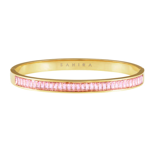 Nicola CZ Bracelet | Pink