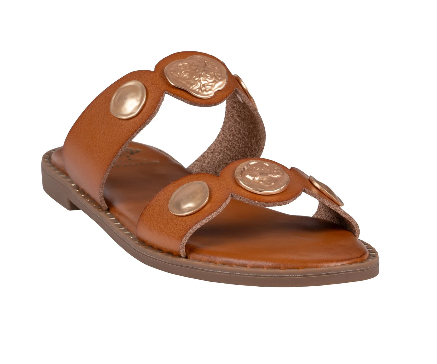 Nolah Coin Flat Sandal