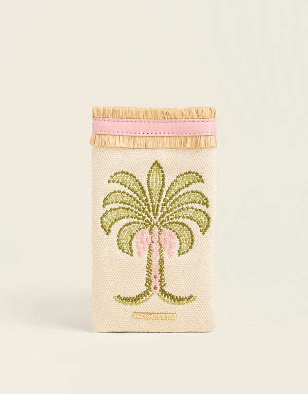 Castillo Green Palms Sunglass Case