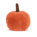 JellyCat Ooky Jack O'Lantern plush featuring a soft orange pumpkin design, classic jack-o'-lantern face, and playful Halloween details.