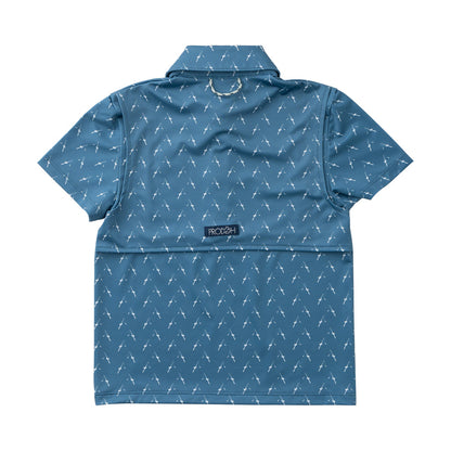 Performance Polo Fishing Rod Print | PRODOH