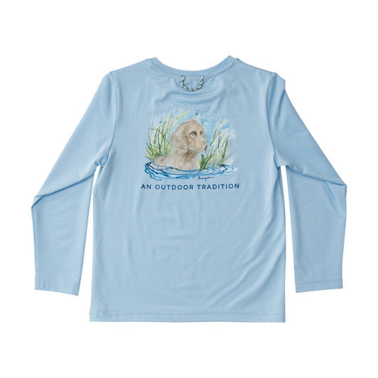 Clear Sky Blue Boykin Performance Shirt | PRODOH