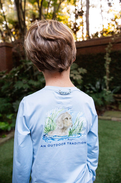 Clear Sky Blue Boykin Performance Shirt | PRODOH