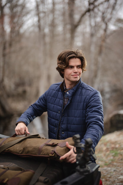 Brick Quilted Jacket | Local Boy